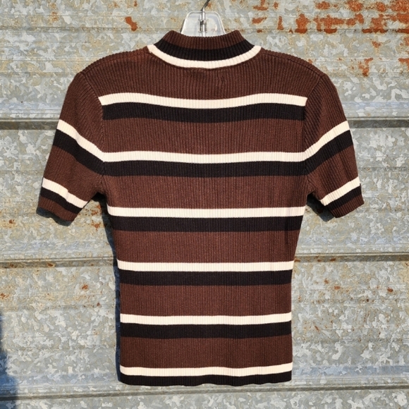 VINTAGE 90'S Unionbay Striped Sweater - Picture 6 of 16